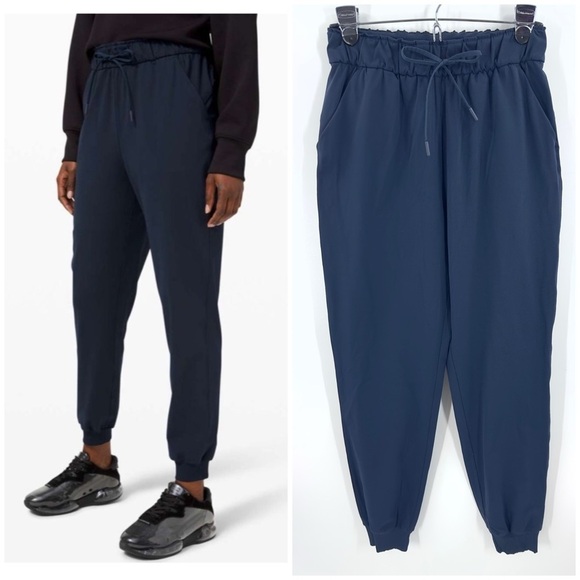 Lululemon Keep Moving Joggers Womens 6 Pockets Performance Athleisure Casual - Picture 1 of 14